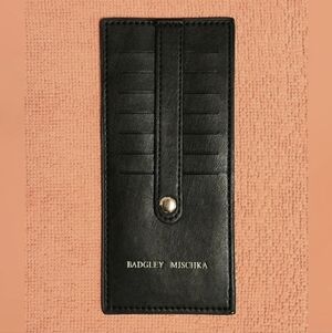 Badgley Mischka 7 Slot Card Holder - NWOT